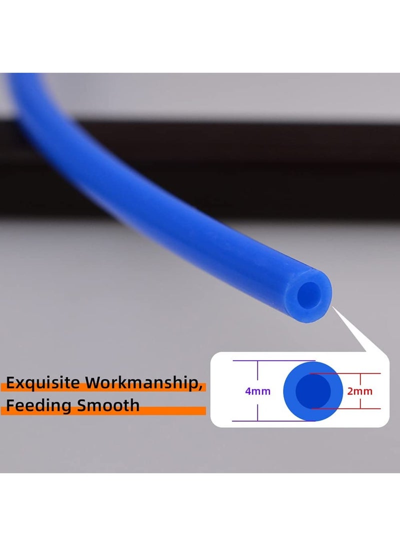 SOLARAE 3D Printer PTFE Tube Bowden Tubing 1.75mm Filament 1M with 2X PC4-M6 & PC4-M10 Pneumatic Fittings &Tube Cutter 3D Printer Parts use for Ender 3/Ender 3 Pro/Ender 3 V2/CR-10/CR10S Hotend - Image 5