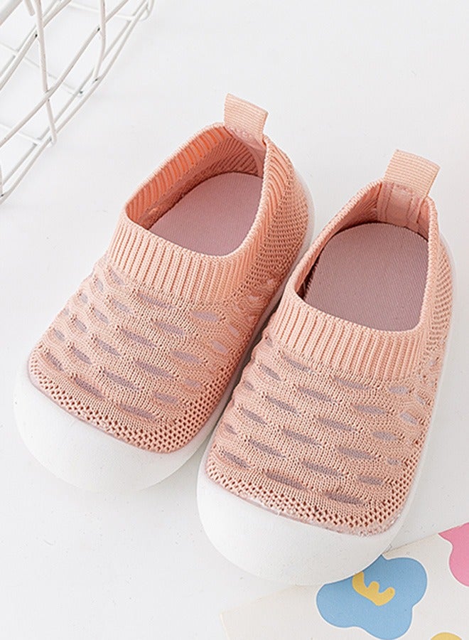 Baby Toddler Shoes for Boys and Girls - Breathable Mesh - Soft Sole - Lightweight - Safe and Slip-Resistant - First Walking Shoes for Children - Ages 6 to 36 Months
