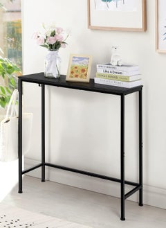 Sharpdo Console Table with Hooks, Living Side table, Entrance Furniture, Suitable for Living Room, Corridor, Foyer, Bedroom  - Image 3