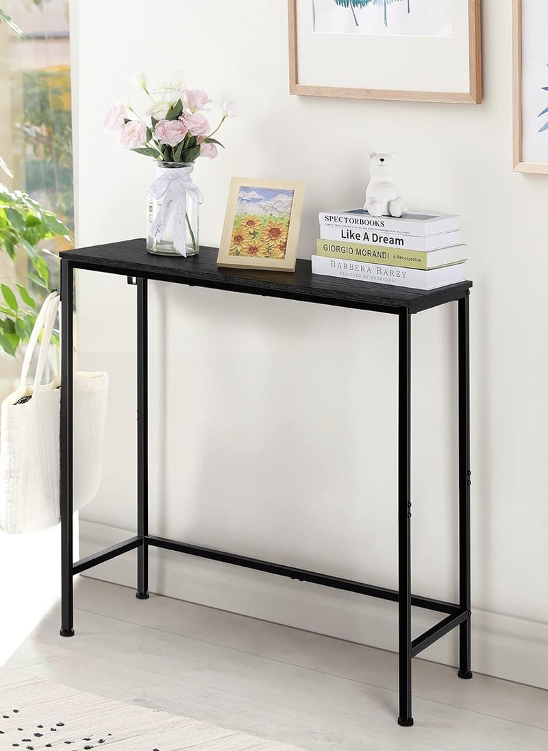Sharpdo Console Table with Hooks, Living Side table, Entrance Furniture, Suitable for Living Room, Corridor, Foyer, Bedroom  - Image 3