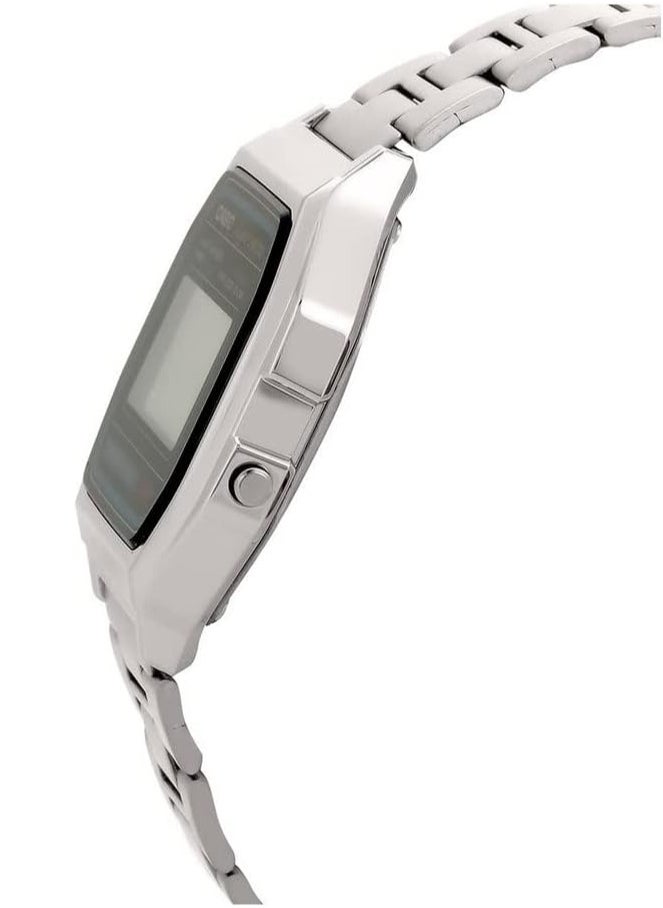 CASIO Vintage Unisex Silver Stainless Steel Digital Watch A158WA-1DF  - Image 2