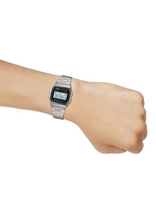 ساعة يد رقمية من الستانلس ستيل A158WA-1DF - view 5