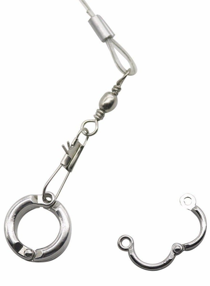 SYOSI Bird Harness Anti Bite Bird Aviator Outdoor Bird Flying Training Rope, Elastic Outdoor Bird Bird Harness Leash, Bird Training Rope Bird for Pet 3.5mm*3M - Image 4