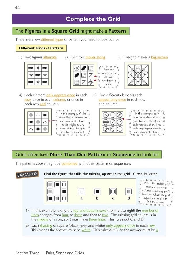 null - 11+ CEM Non-Verbal Reasoning Complete Revision and Practice - Ages 10-11 (with Online Edition) - Image 1