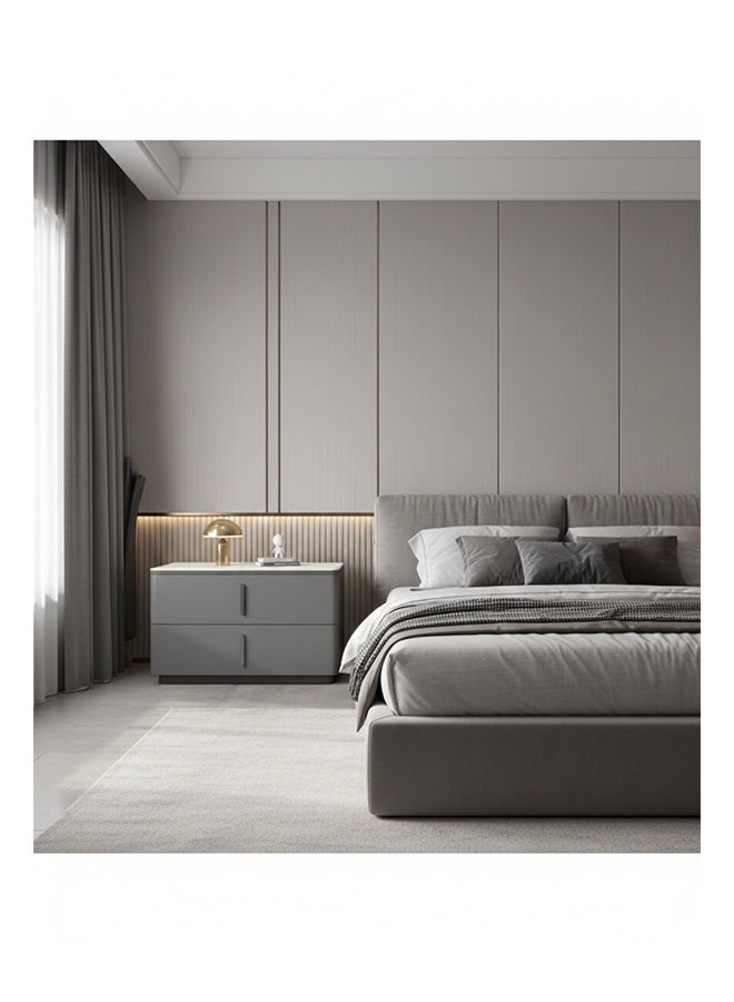 NKX Modern Bedside Table Luxury Nightstands Multifunction Nightstand For Bedroom - Image 2