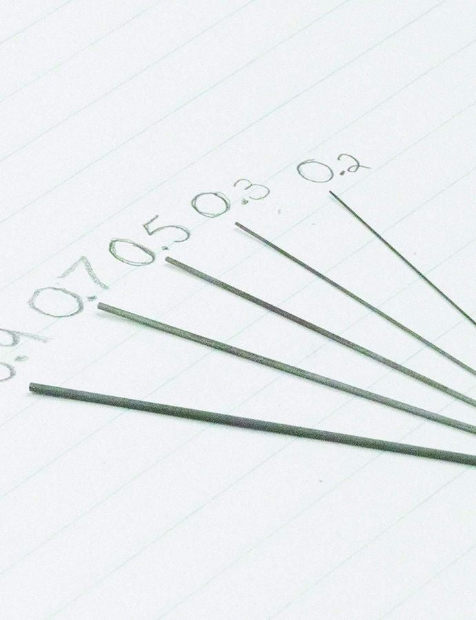 Pentel Ain Stein Mechanical Pencil Lead, 0.7mm HB, 40 Leads (C277-HB) - Image 3