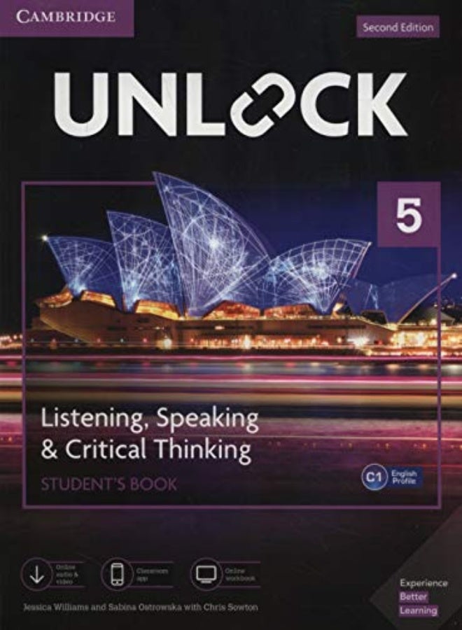 Unlock Level 5 Listening, Speaking & Critical Thinking Student's Book, Mob App and Online Workbook w