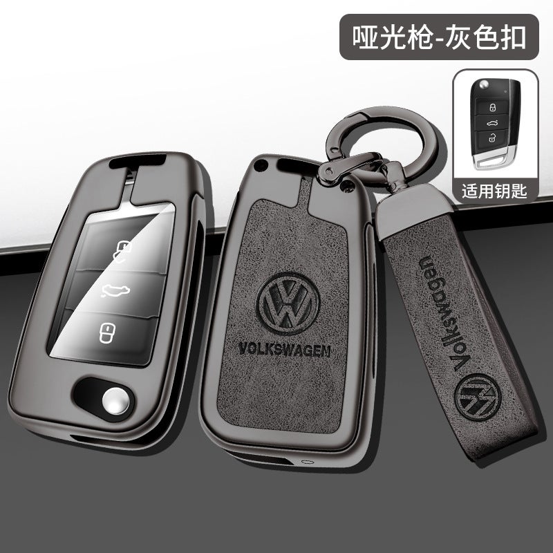 Applicable To Volkswagen Car Key Case Sagitar Langyi Tiguan L Bora Tanyue Polo Tanyue Lingdu Tanye Case Buckle - Image 1
