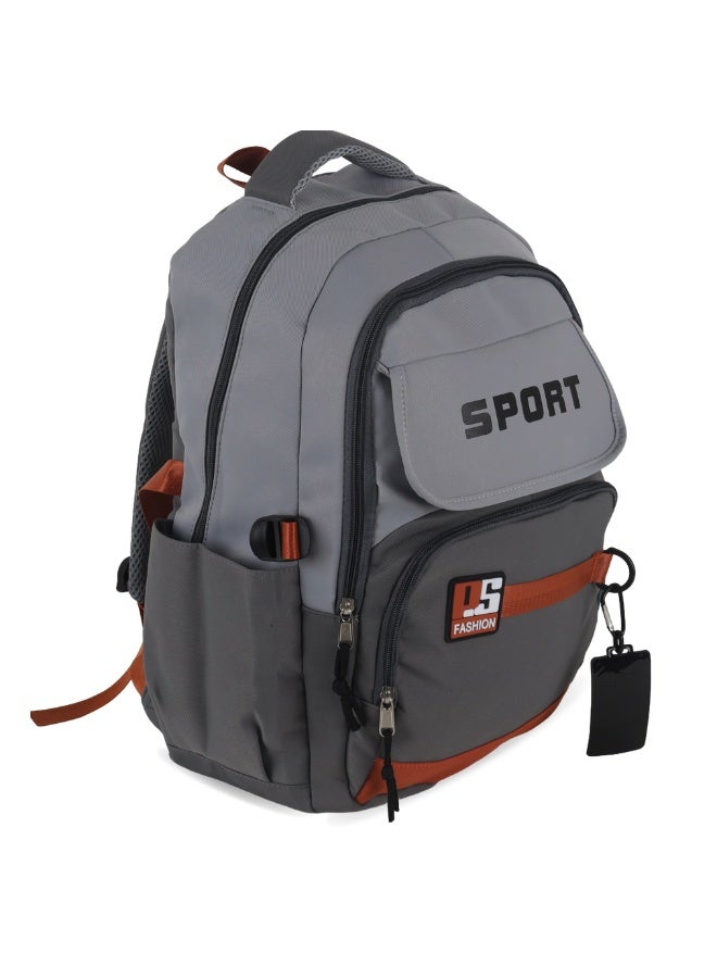 A backpack suitable for work, college, and school. A laptop backpack. A university student backpack. An everyday bag. - Image 2
