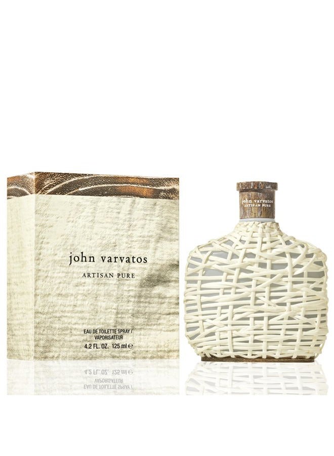 John Varvatos عطر للرجال، أرتيزان بيور أو دو تواليت بخاخ، رائحة حمضية خشبية مع نغمات من البيتيجرين، أوريس أبسولوت وخشب الربيع المكسيكي، 4.2 أونصة سائلة - Image 1