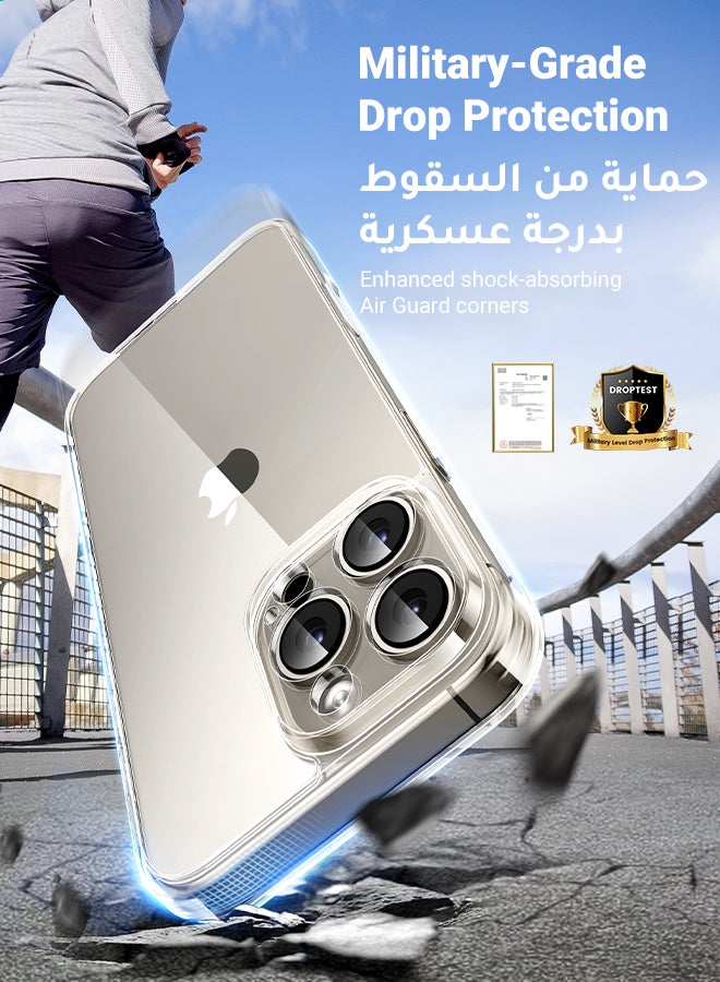 Ugreen iPhone 16 Pro Max Case Clear, iCrystal Tech, Military-Grade Drop Protection, iPhone 16 Pro Max Cover Slim Shockproof Protective Bumper, Anti Scratch & Fingerprint, 16 Pro Max Case Cover 6.9'' - Image 2