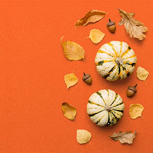 Abyssaly Self Adhesive Wallpaper Orange Sticky Back Plastic Roll Removable Contact Paper Peel and Stick Vinyl Paper 15.7in X 118in for Decoration Kitchen Worktop Covering Furniture Stickers - Image 4