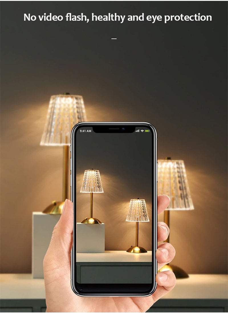 Roman Gifts - Modern LED touch restaurant bar furniture decorative lights dimmable cordless rechargeable battery led table lamps - Image 1