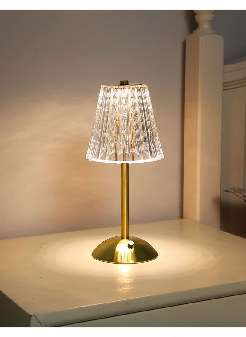 Roman Gifts - Modern LED touch restaurant bar furniture decorative lights dimmable cordless rechargeable battery led table lamps - Image 1