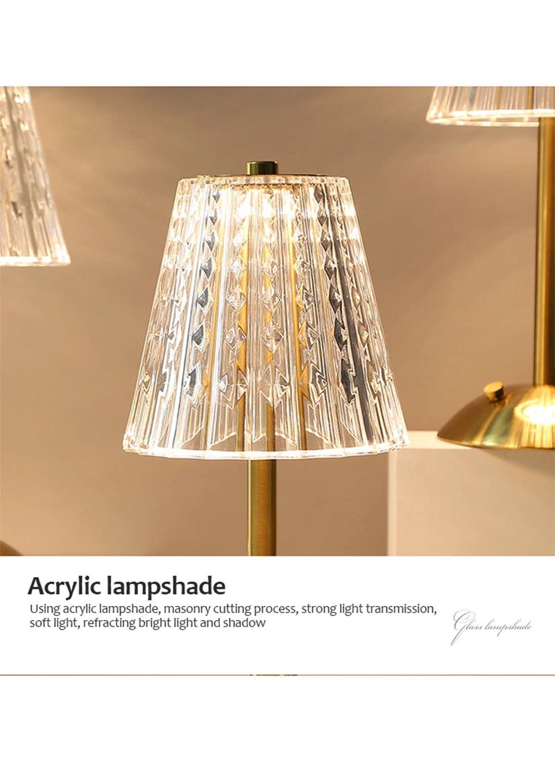 Roman Gifts - Modern LED touch restaurant bar furniture decorative lights dimmable cordless rechargeable battery led table lamps - Image 1