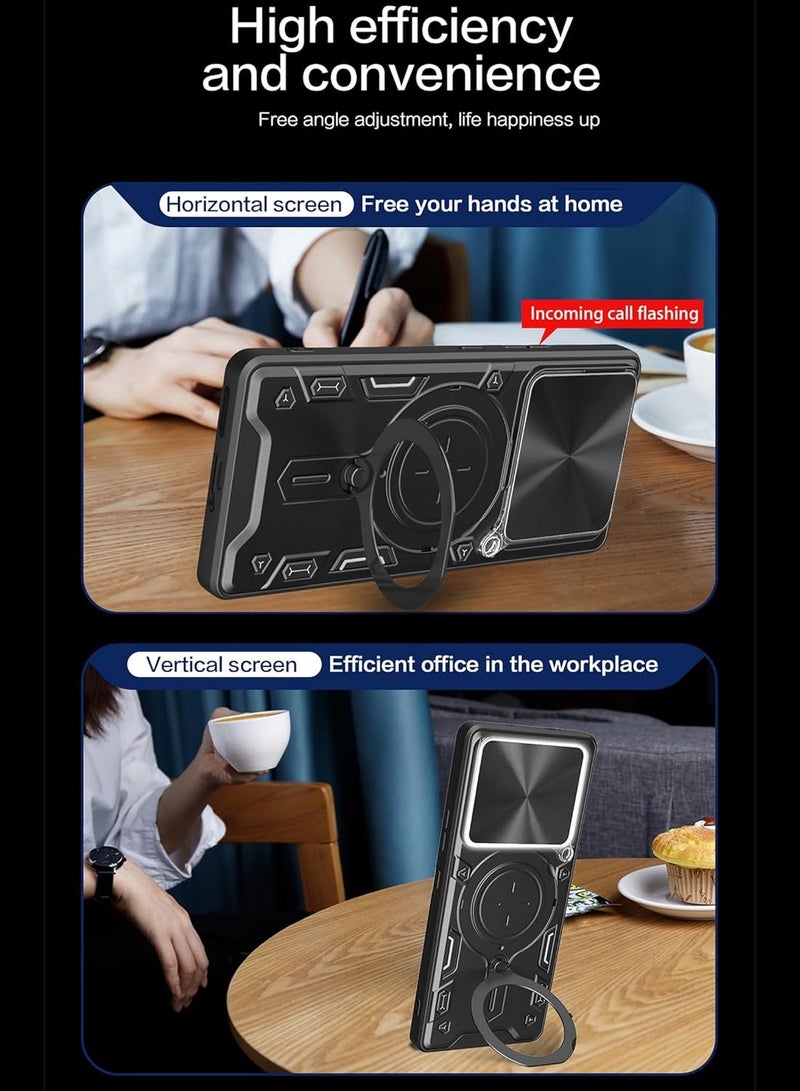 Compatible with Xiaomi 14T Pro Case.with Slide Camera Lens Cover Compatible with Xiaomi 14T Pro Case - Image 5