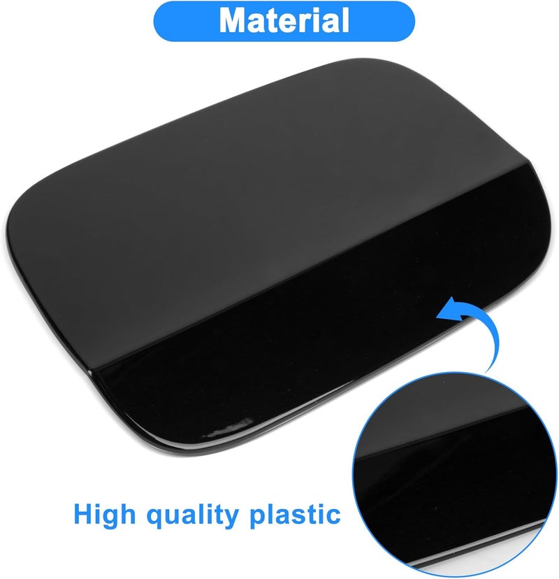 psler غطاء باب خزان الوقود psler لسيارات VW Passat 2012-2018 - أسود - Image 3