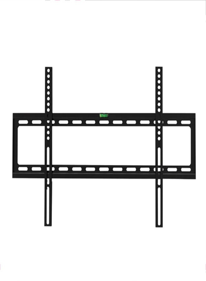 SkillTech SH 60F Economy Fixed TV Wall Mount | Fits 32"–75" TVs | Heavy-Duty Steel | Supports Curved & Flat Screens | 45kg Capacity | VESA Up to 600x400mm | Ultra-Slim 30mm Profile | Bubble Level Included