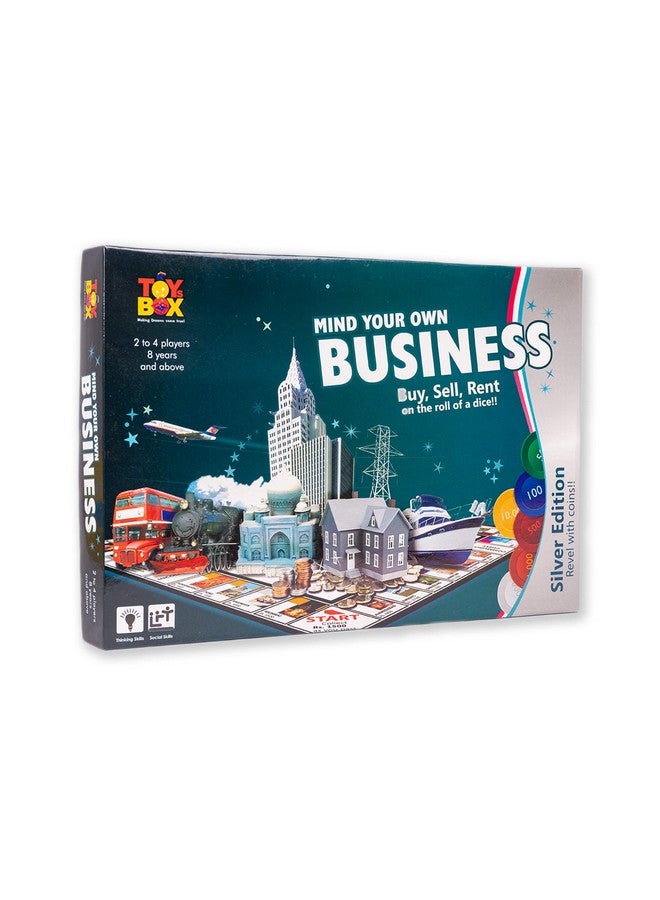 TOYZTREND Toysbox Mind Your Own Business (Silver - Coin) - Image 1