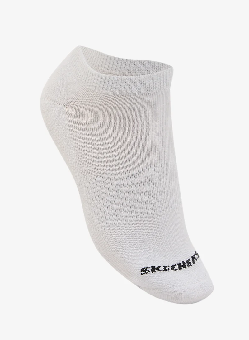 SKECHERS 3 Pack Terry No Show Socks