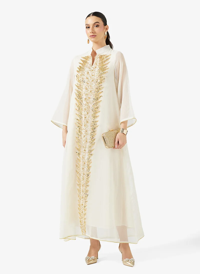 Embroidered Jalabiya