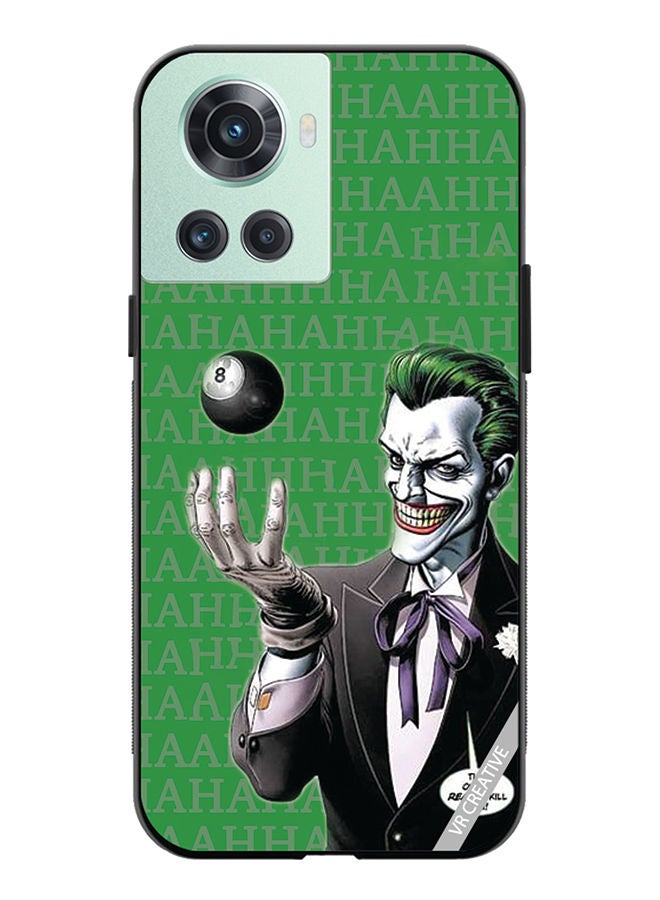 VR CREATIVE Protective Case Cover For OnePlus 10R Joker Design Multicolour - Image 1