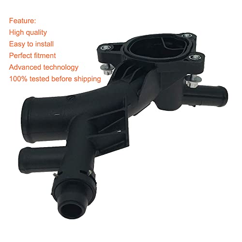 YUTOCOOL Engine Coolant Thermostat Housing Assembly Fits 2011-2016 Chevy Cruze 2012-2020 Chevy Sonic 2013-2020 Chevy Trax 2013-2019 Buick Encore Replace 25193922 55565334 - Image 3