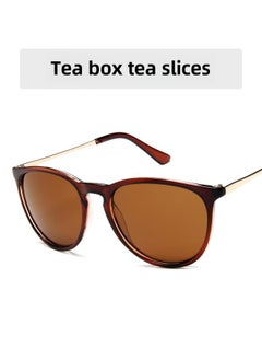 Generic European And American Trend New Sunglasses Fashion Sunglasses Internet Popular Same Style Semi-metal Toad Glasses 4 7 