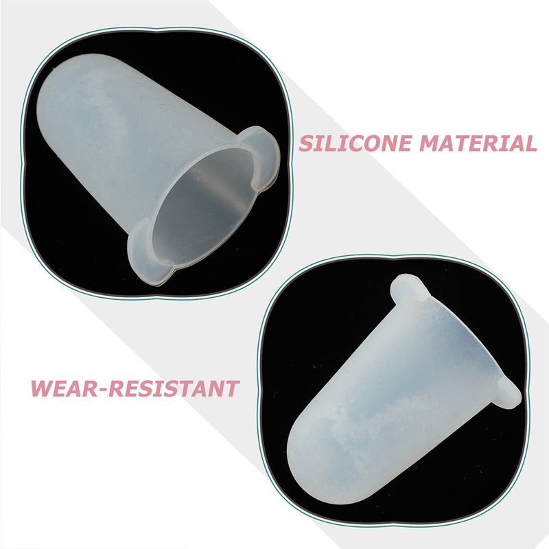 8 pcs Silicone Cake Decoration Tip Protectors Cake Baking Pipping Tip Covers Supplies - Image 2
