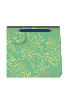 Sara Miller Gold Leaves Jade Small Bag 13 x 13 x 7 cm 