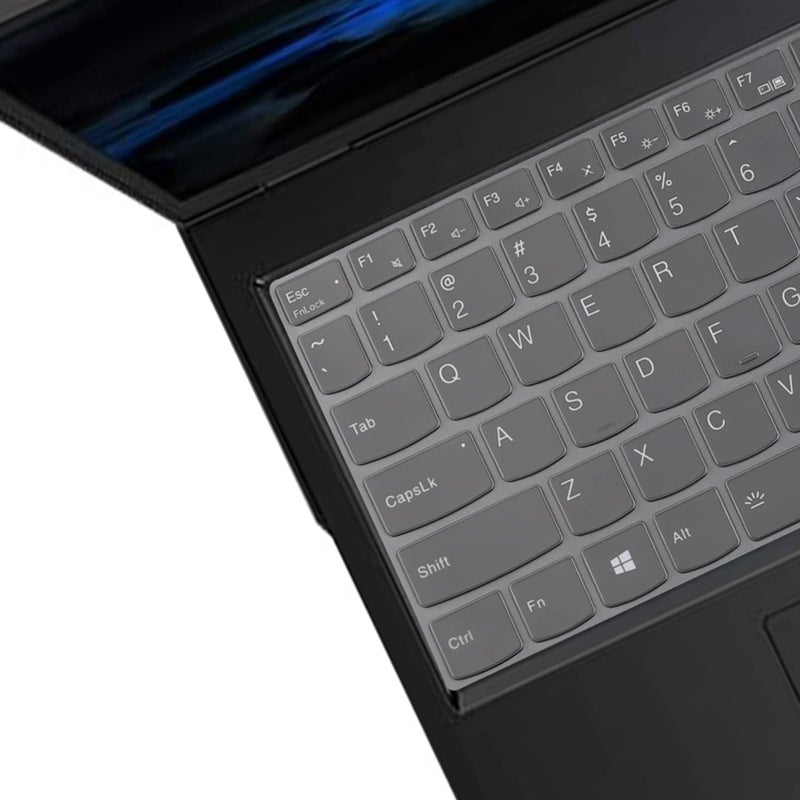 Oaky غطاء لوحة المفاتيح لجهاز Lenovo Legion 5i / Slim 5i / Pro 5i | Lenovo Legion 7i / Pro 7i | Legion 9 و Lenovo LOQ 15.6 بوصة و 16 بوصة لأجهزة الكمبيوتر المحمولة للألعاب - شفاف TPU - Image 3