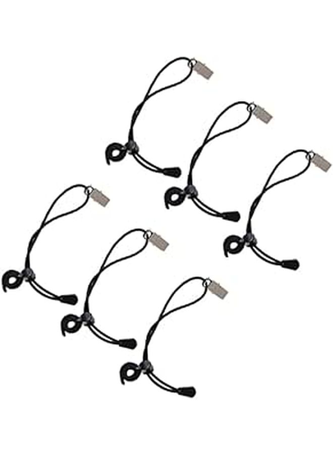 6 Pcs Adjustable Elastic Photography Clamps Backdrop Clips Nylon Grip Studio Background Support Set Random Color for Photographers Photo Shoots - Image 1