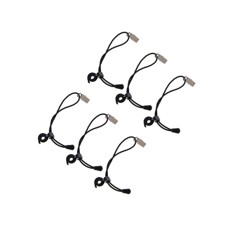 6 Pcs Adjustable Elastic Photography Clamps Backdrop Clips Nylon Grip Studio Background Support Set Random Color for Photographers Photo Shoots - Image 2