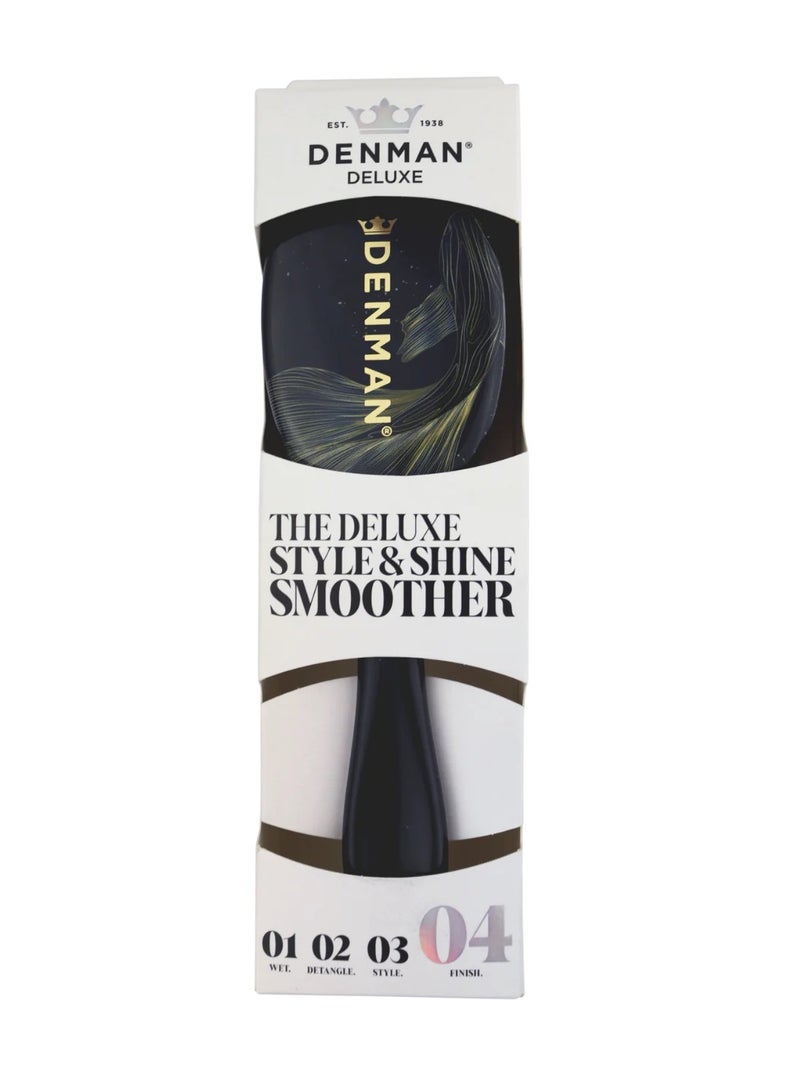 Denman Style & Shine Hair Brush Future Dusk Edition - Image 2