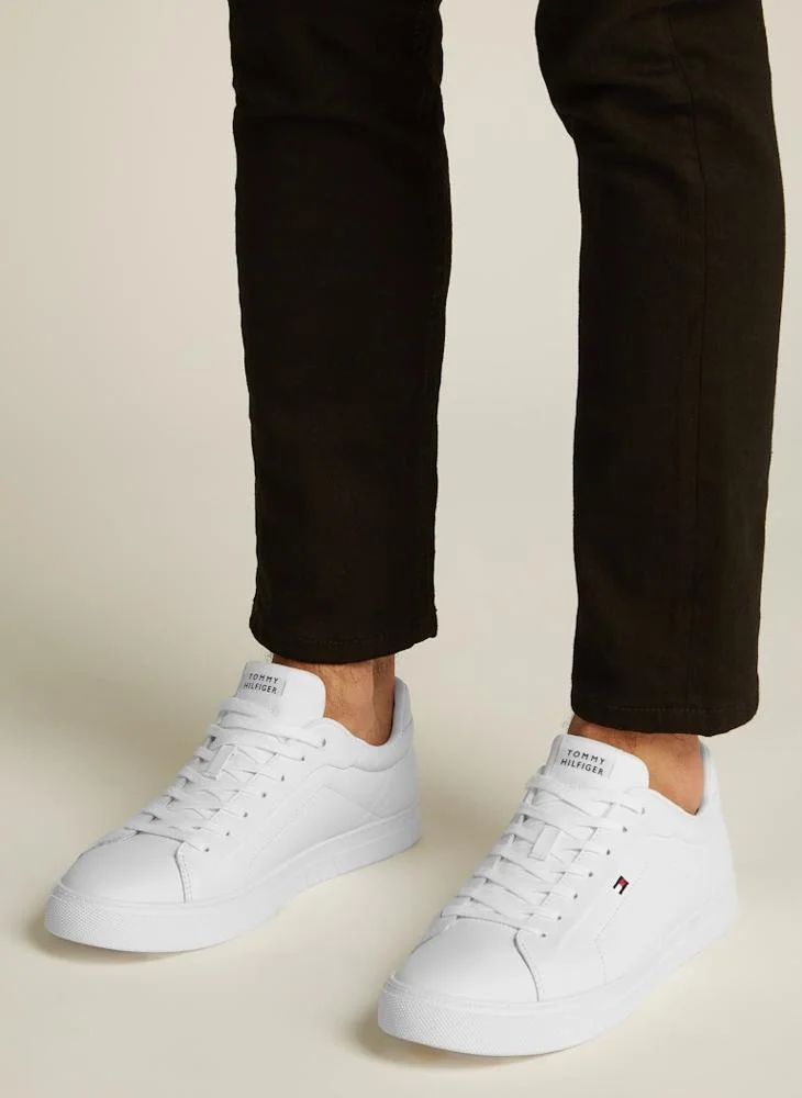 تومي هيلفيغر Icon Court Leather Trainers