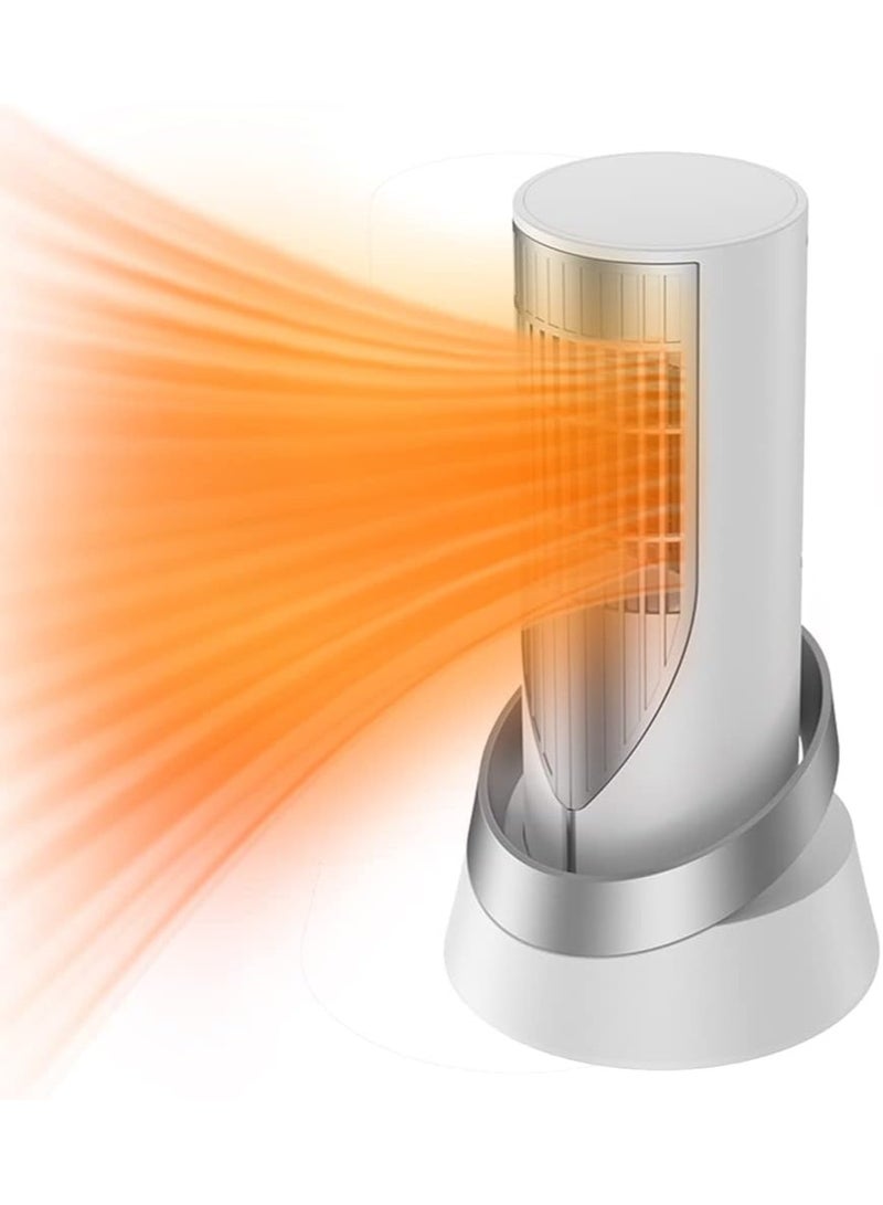 عام مدفأة كهربائية محمولة كفاءة طاقة جهاز تدفئة للمساحة للمنزل غرفة نوم مكتب مع حماية الطفح حماية الانقلاب - Image 1