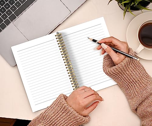 Knibeo Inspirational Quotes Notebook Journal - Ralph Waldo Emerson Quotes Inspirational Journal, Inspirational Notebooks, Motivational Gifts, 5.5×8.3 Spiral Bound Notebook with 164 Page, - Image 3