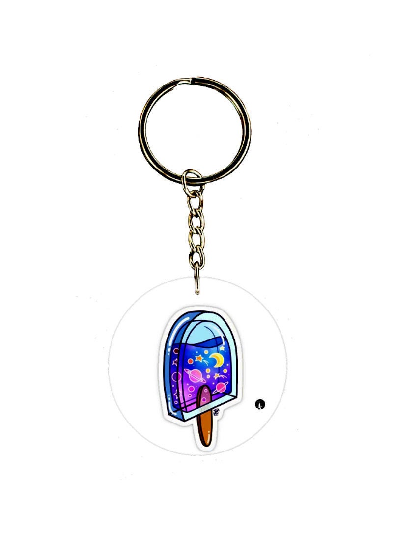 RKN Cartoon Printed Keychain