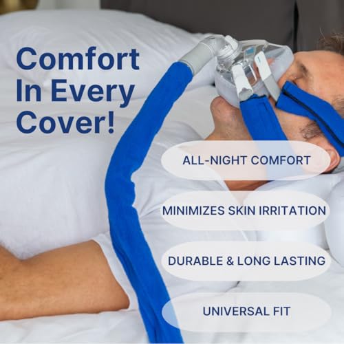 Snugell غطاء خرطوم CPAP من سنوجيل - 6 أقدام - متوافق مع ريزمد، فيشر وبايكل، وعلامات تجارية أخرى - غطاء خرطوم CPAP من الفليس الناعم مع سحاب كامل للعزل والحماية - Image 3