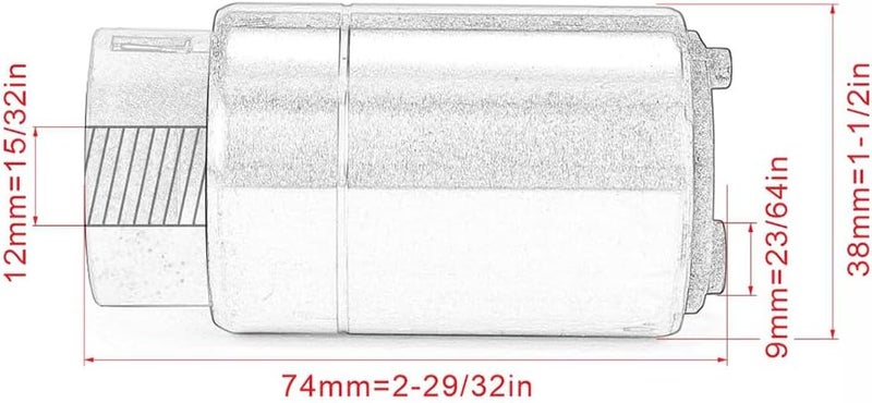 Wivplex Electric Fuel Pump for Yamaha Models - Image 2