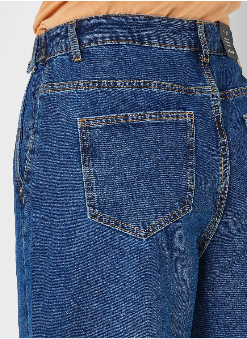 NOISY MAY Nmashley Nw Wide Leg Jeans Vi140Db Bg
