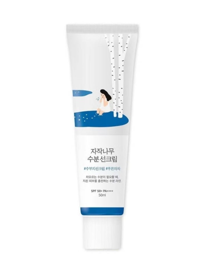Round Lab Birch Sap Moisturizing Sunscreen 50ml - Image 1