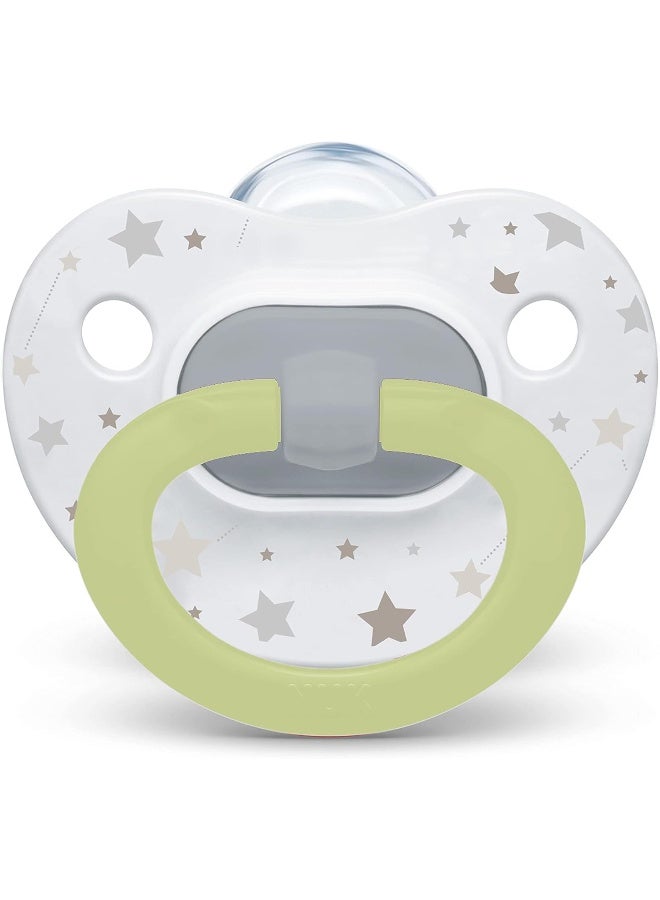 NUK Comfy Orthodontic Pacifiers, Timeless Collection, 0-6 Months, 5 Count - Image 4