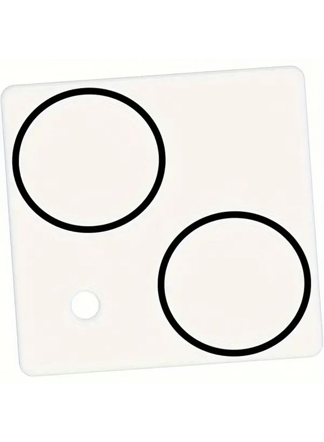 2 Pack Transparent Black Edge Screen Protector Film For iPhone 13 Pro - Image 2