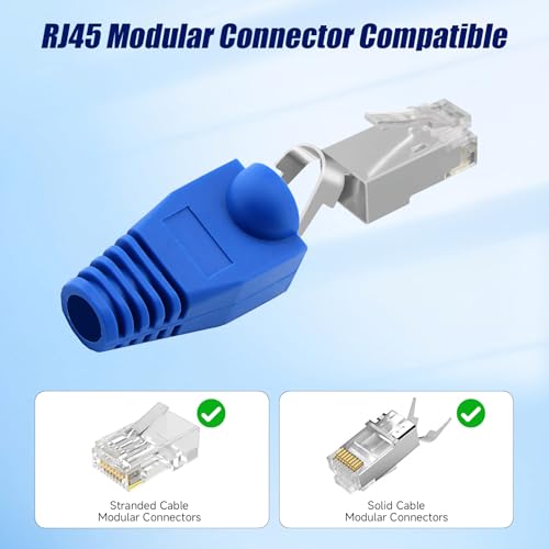 YIOVVOM RJ45 Strain Relief Boots (Blue) - Image 4
