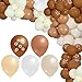 Charnoel 131 Pcs Cielito Lindo Party Decoration Platos De Barro Fiesta Balloons Arch Kit Backdrop Mexican Talavera Party Decorations for Wedding Birthday Baby Shower Bridal Engagement Photo SuppliesBrown - Image 2