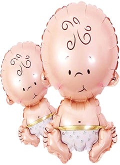 BAHAWAT 2 Packs Baby Boy Balloon Foil 50cmX80cm 