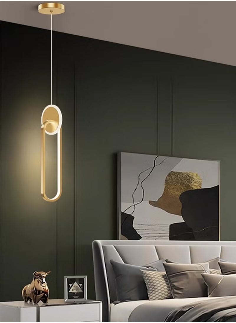 Sharpdo Modern Three-color Dimmable LED Chandelier Nordic Luxury Iron Art Pendant Lights For Bedroom Living Room Decor Hanging Lights  - Image 5