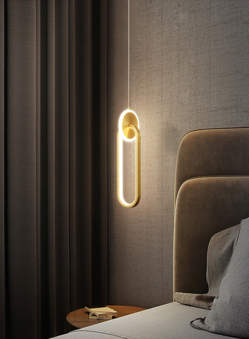 Sharpdo Modern Three-color Dimmable LED Chandelier Nordic Luxury Iron Art Pendant Lights For Bedroom Living Room Decor Hanging Lights - Image 1