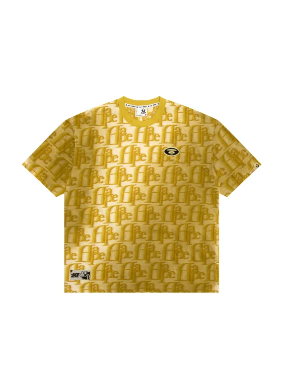 ايه ايه بي إي Moonface logo monogram tee